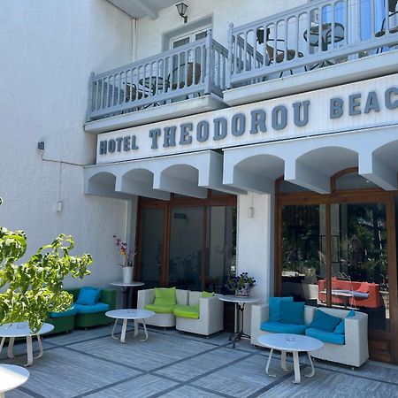 Theodorou Beach Hotel Apartments Psalidi  Eksteriør billede