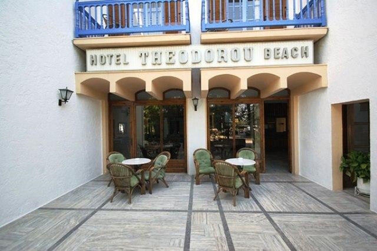 Theodorou Beach Hotel Apartments Psalidi  Eksteriør billede
